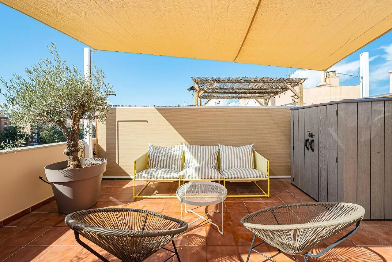 Malaga Centro Terraza Rosaleda Apartment